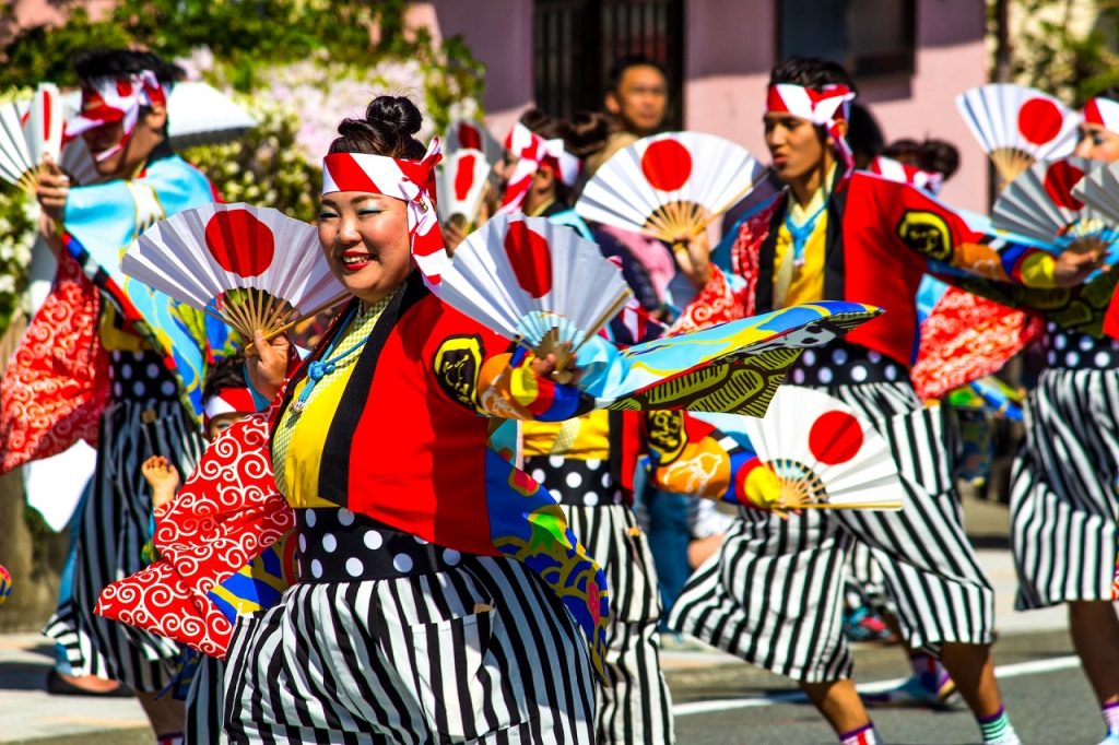 Festival i Japan