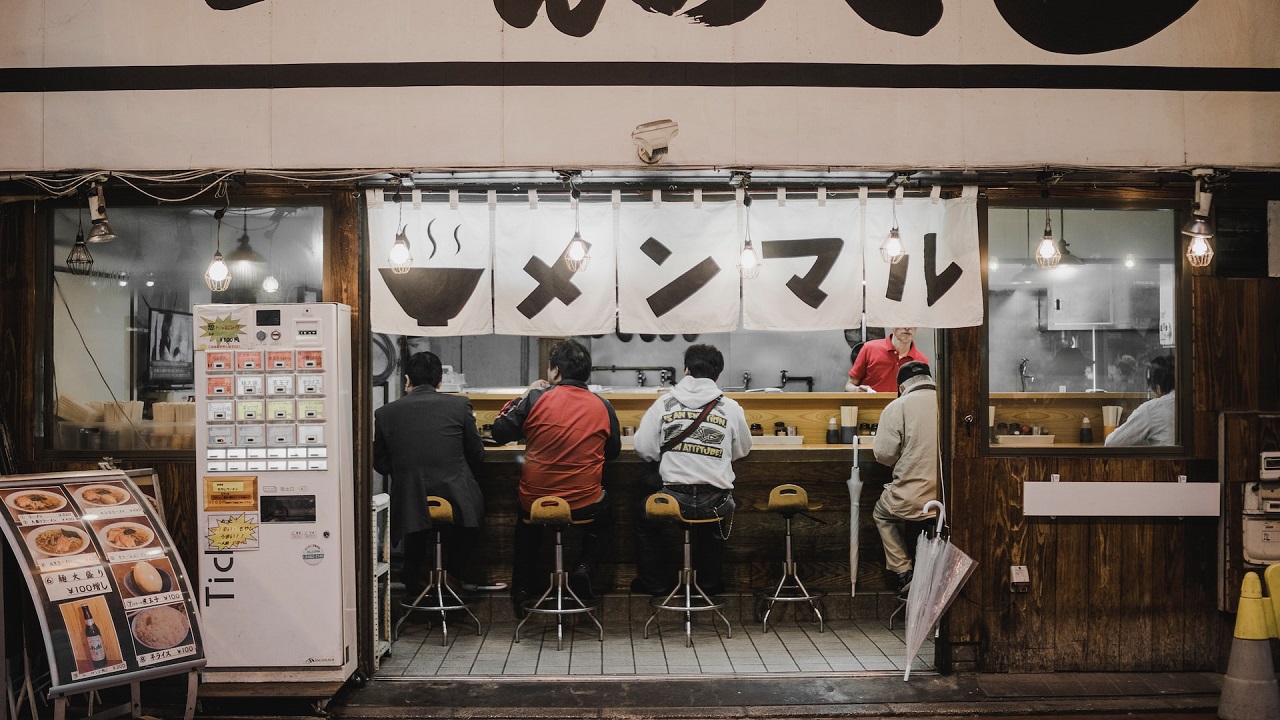 Japansk nudelrestaurant